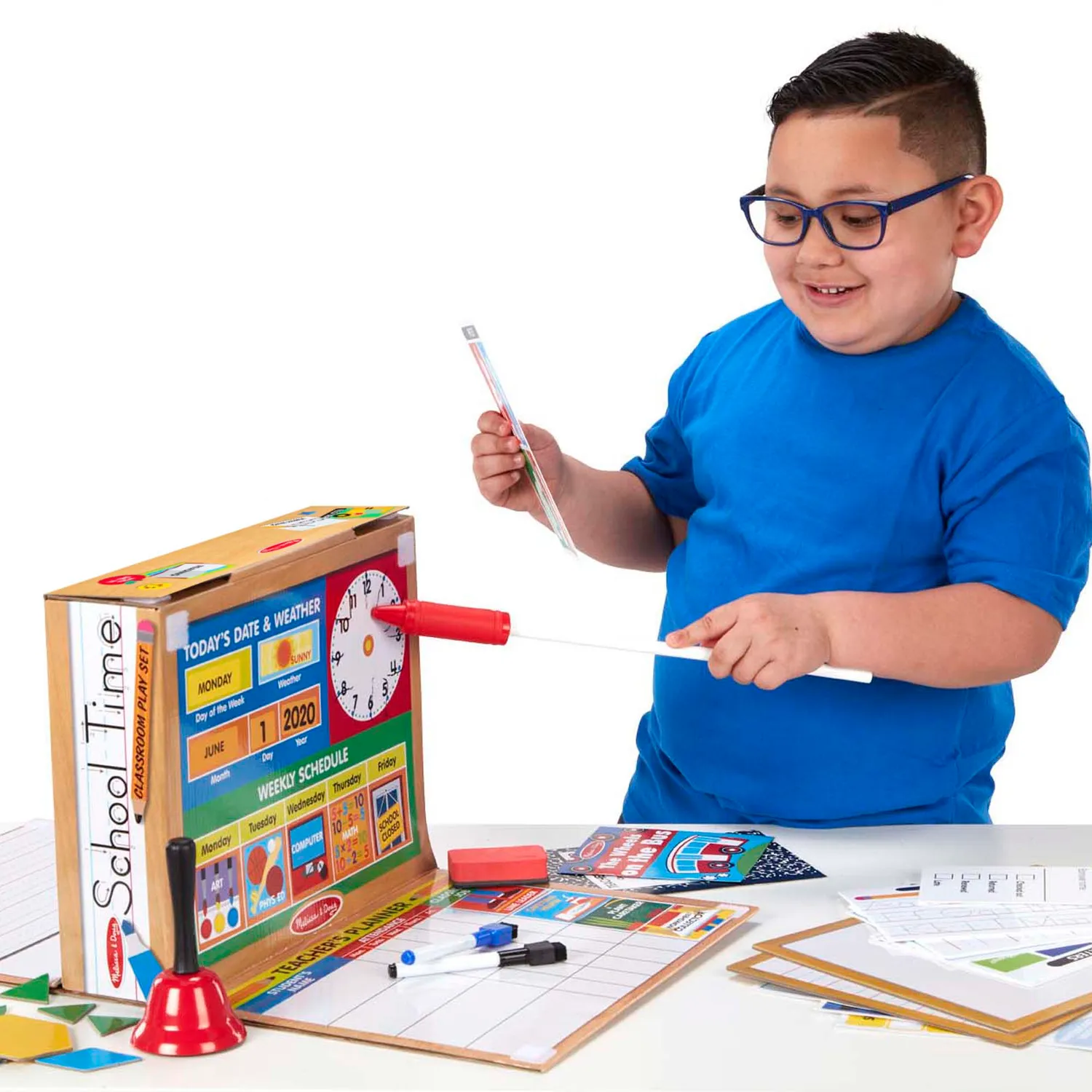 Melissa & Doug School Time Speelset Klaslokaal