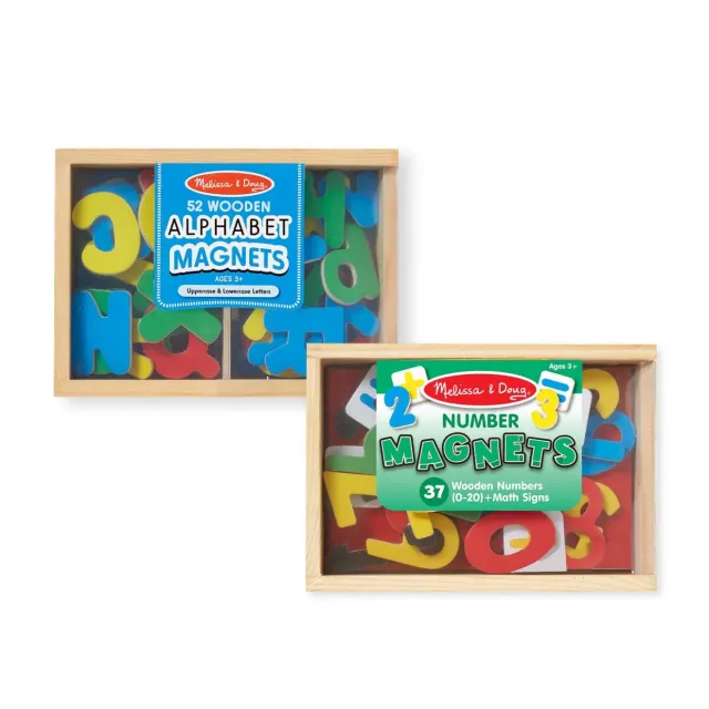 Melissa & Doug Magnetic Letters & Numbers magneten set