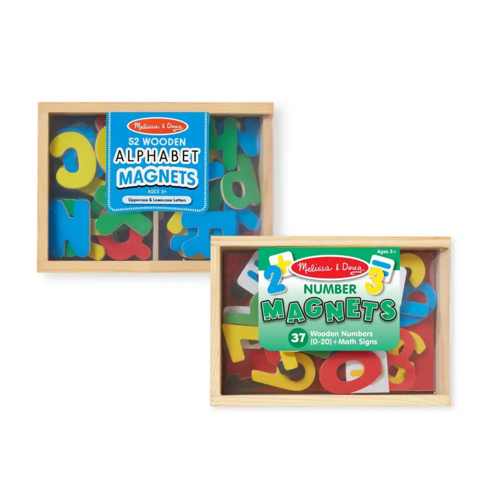 Melissa & Doug Magnetic Letters & Numbers magneten set