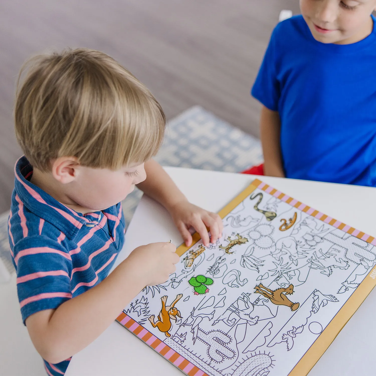 Melissa & Doug Seek & Find Animals stickerboek dieren 400 stickers