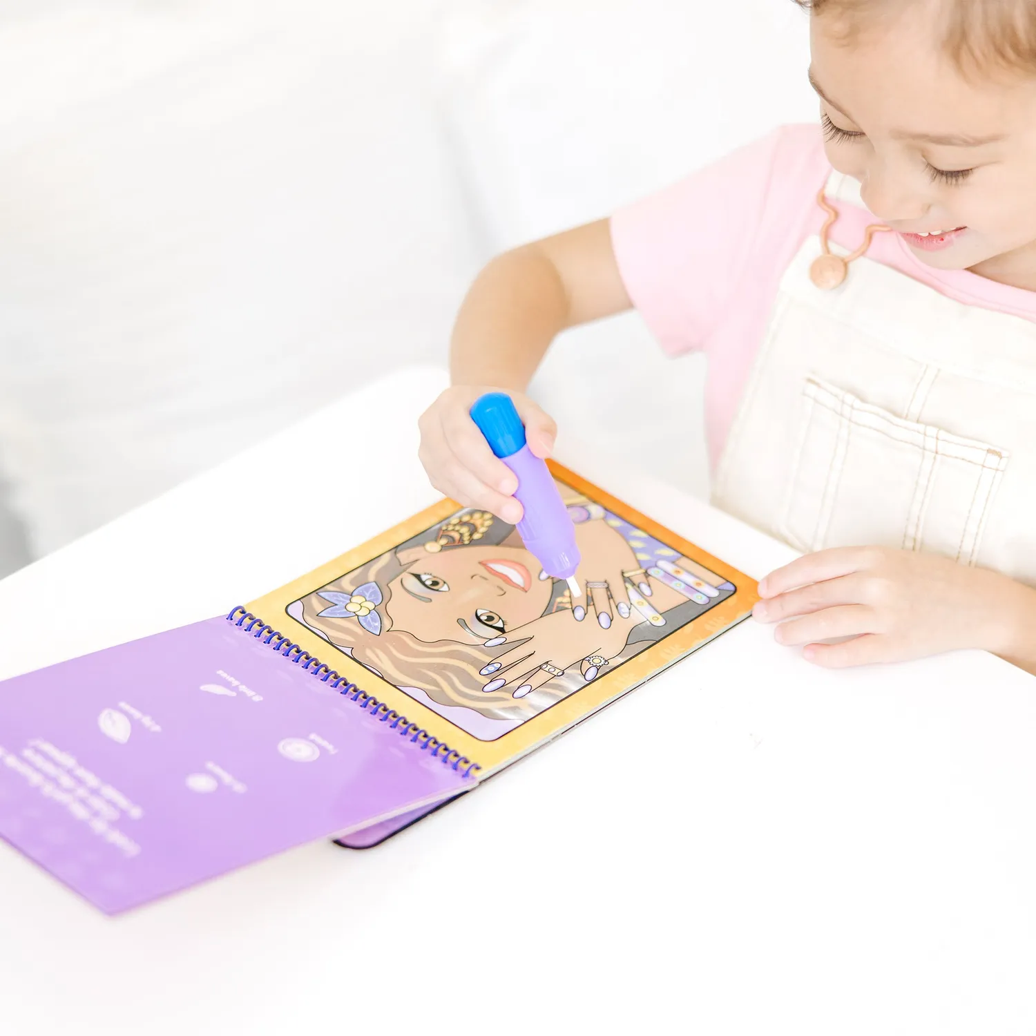 Melissa & Doug Water Wow Kleurboek make-up 4 pagina's