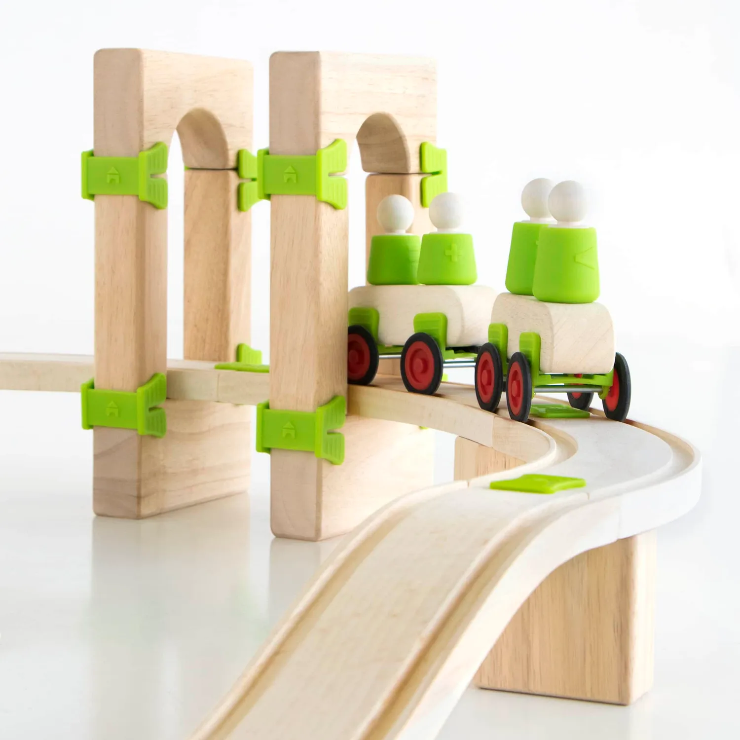 Guidecraft Block Science Foundation bouwset 55-delig