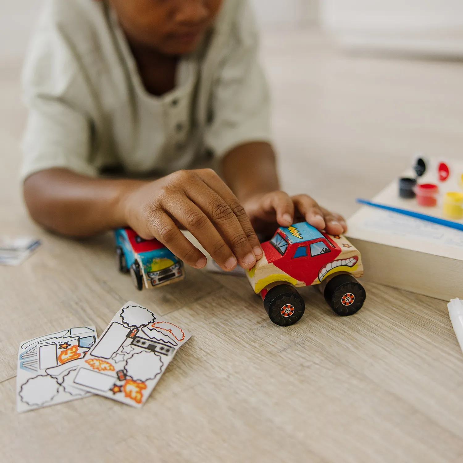 Melissa & Doug Created by Me Vehicles Craft Kit knutselset 2-pack