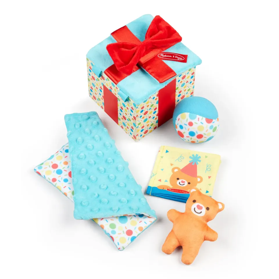 Melissa & Doug Surprise Gift Box baby speelbox zintuigen