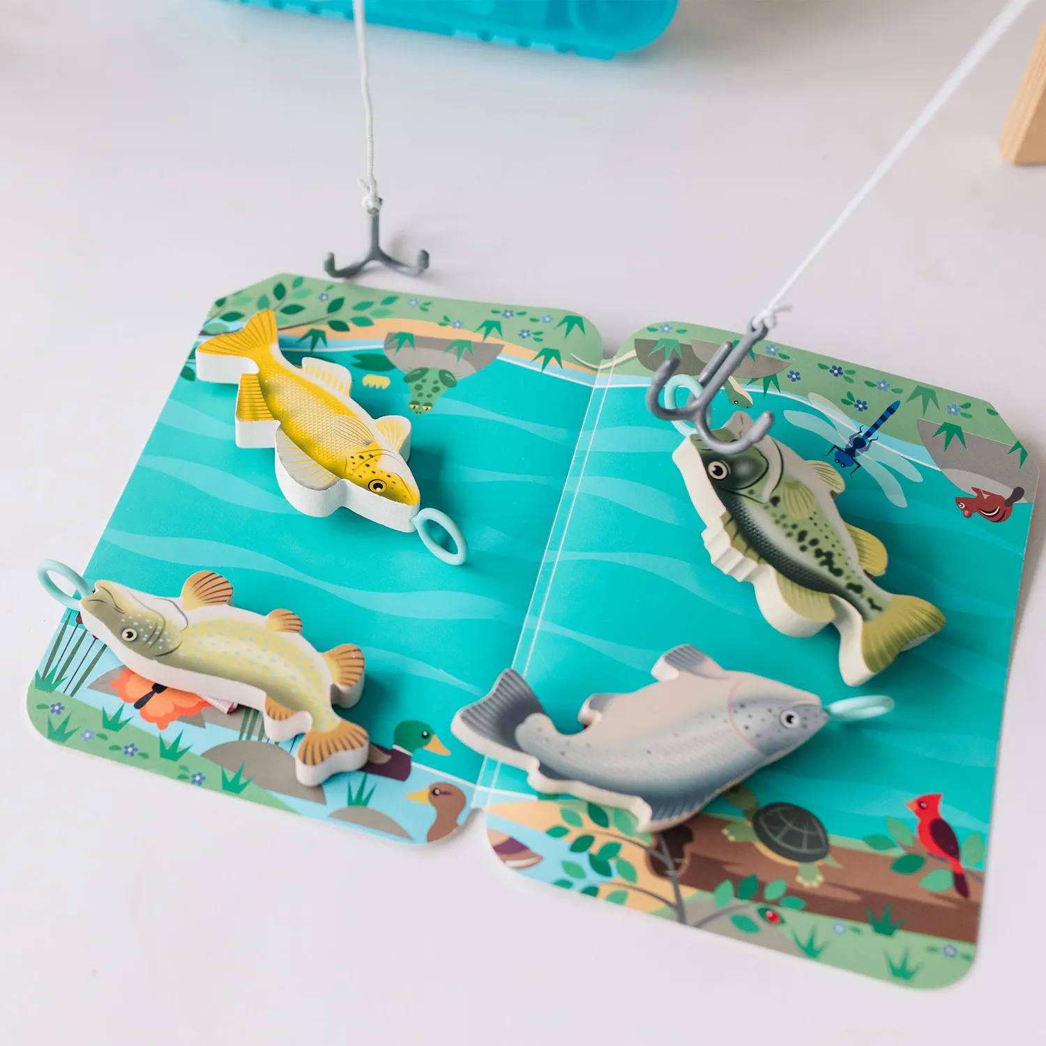 Melissa & Doug Let’s Explore Fishing henglespel 21-delig