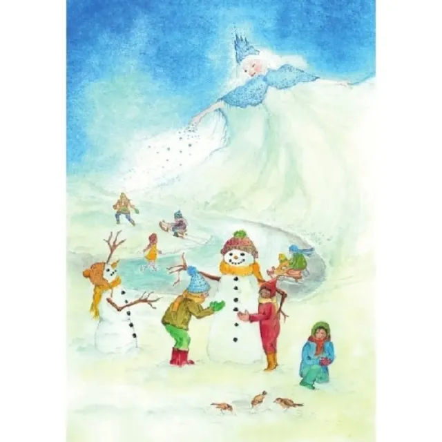 Ginger Fairy Eentje van Margo Winter ansichtkaart 10,5x15