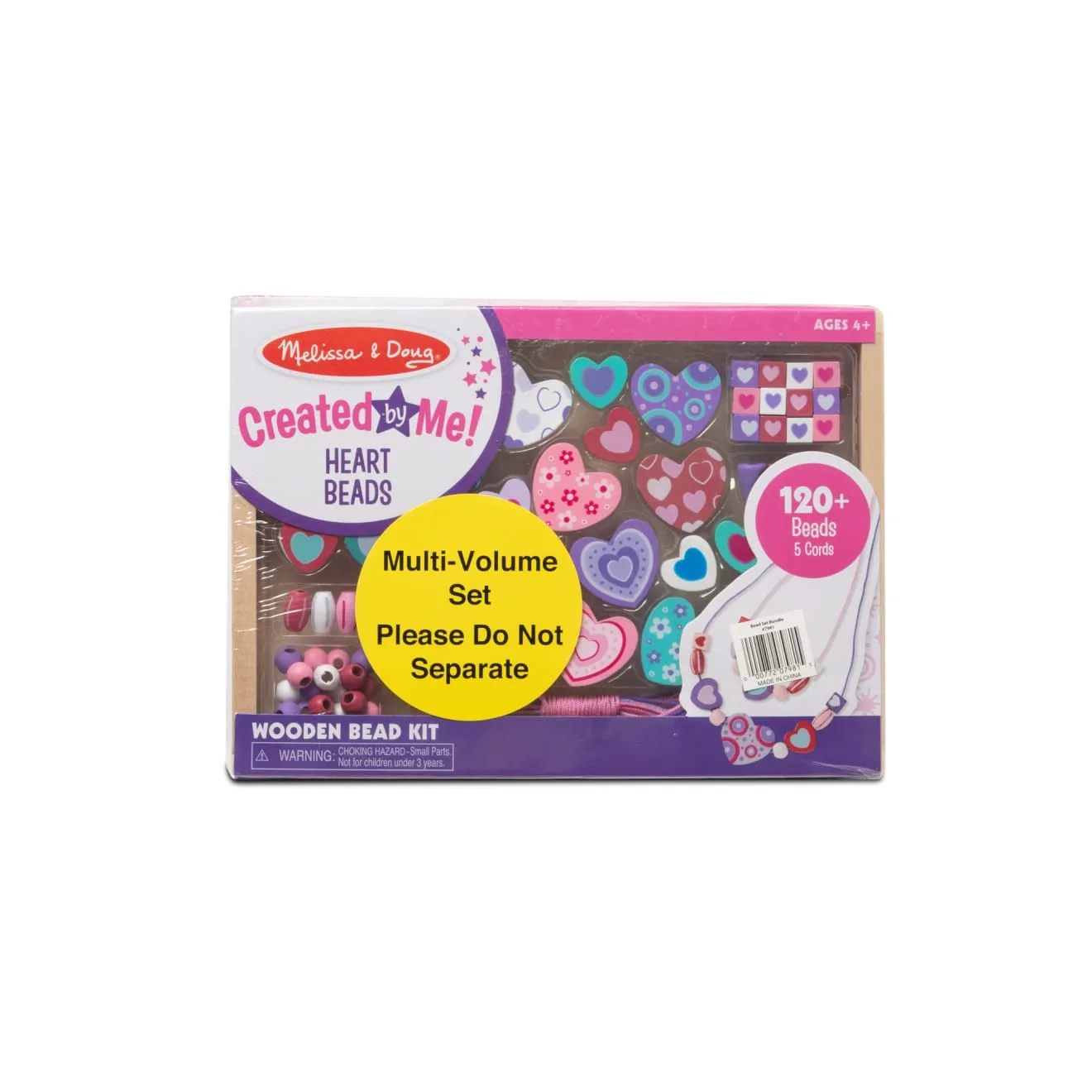 Melissa & Doug Sweet Hearts Butterfly kralenset 2-pack