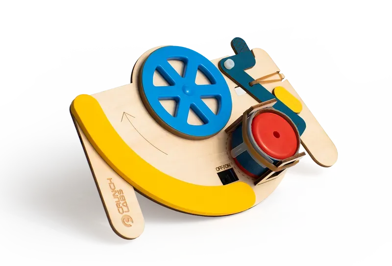 Mark Rober Disc Launcher Flywheel bouwpakket 16-delig