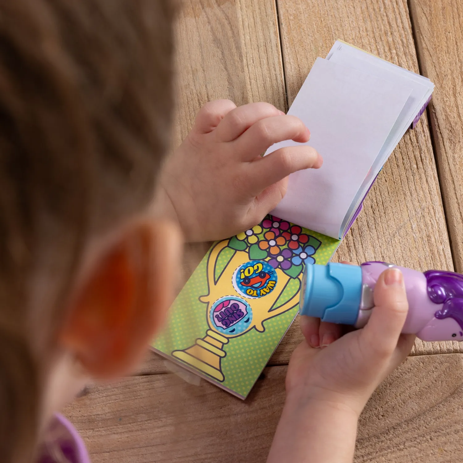 Melissa & Doug Sticker WOW Way to Go stickerboek 200 stickers