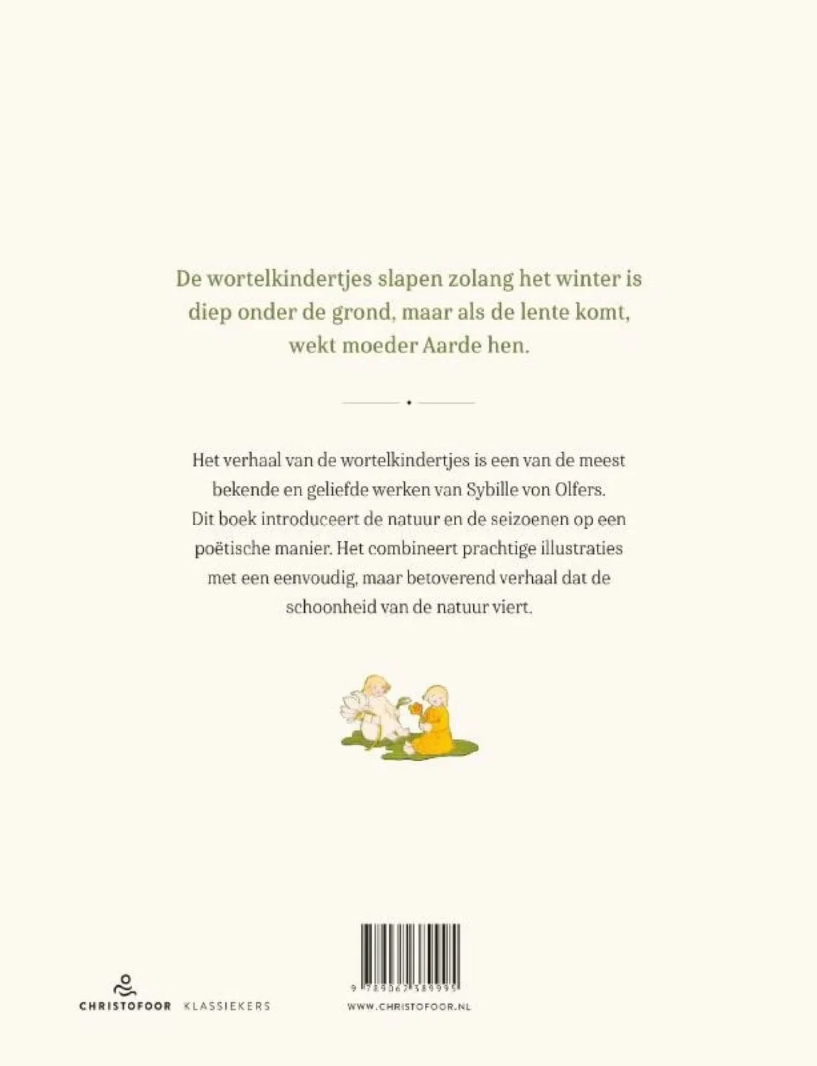 Ginger Fairy Sybille von Olfers verhaal wortelkindertjes boek