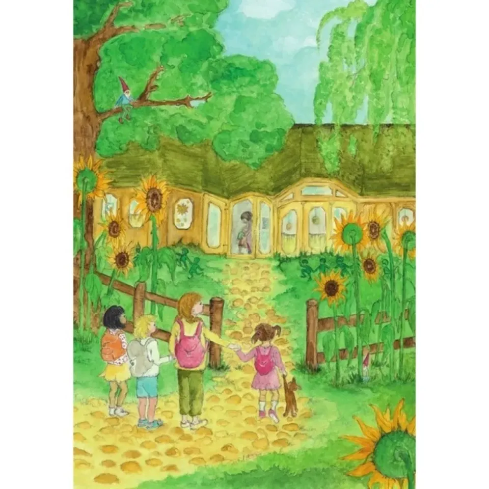 Ginger Fairy Eentje van Margo Weer naar school kaart 10,5x15