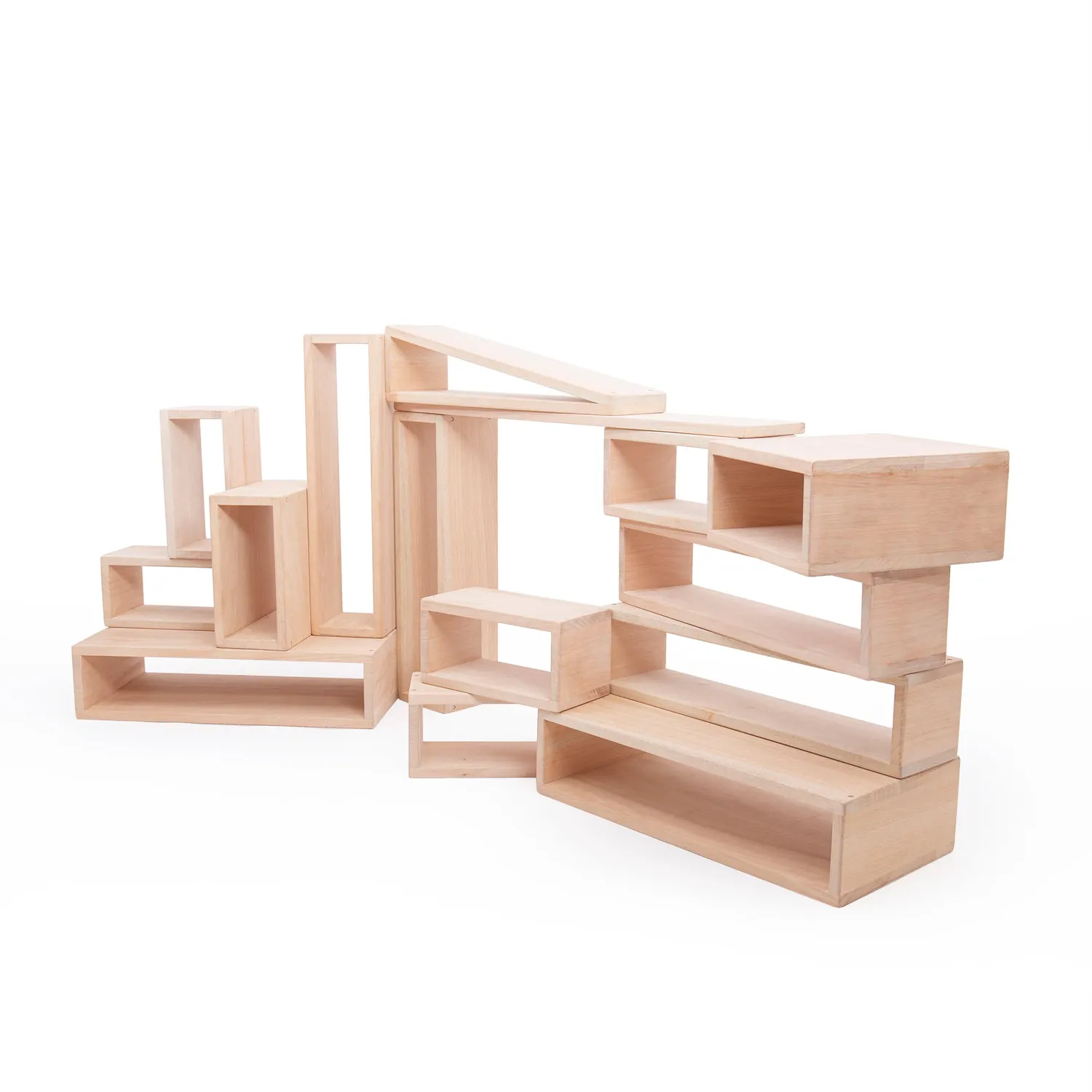 Guidecraft Outdoor Hollow Blocks bouwblokken 25-delig hout