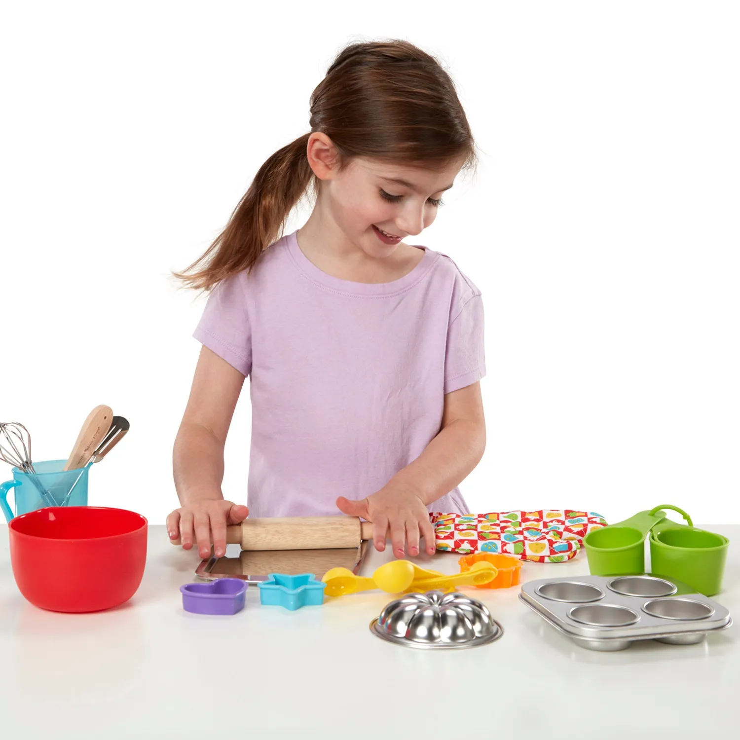 Melissa & Doug Baking Play Set bakset 20-delig speelgoed