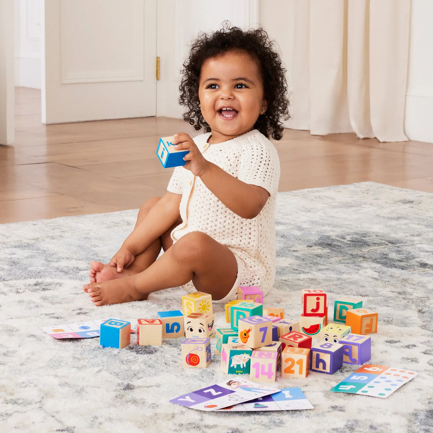 Melissa & Doug Ms Rachel Blokken Hout 30 stuks