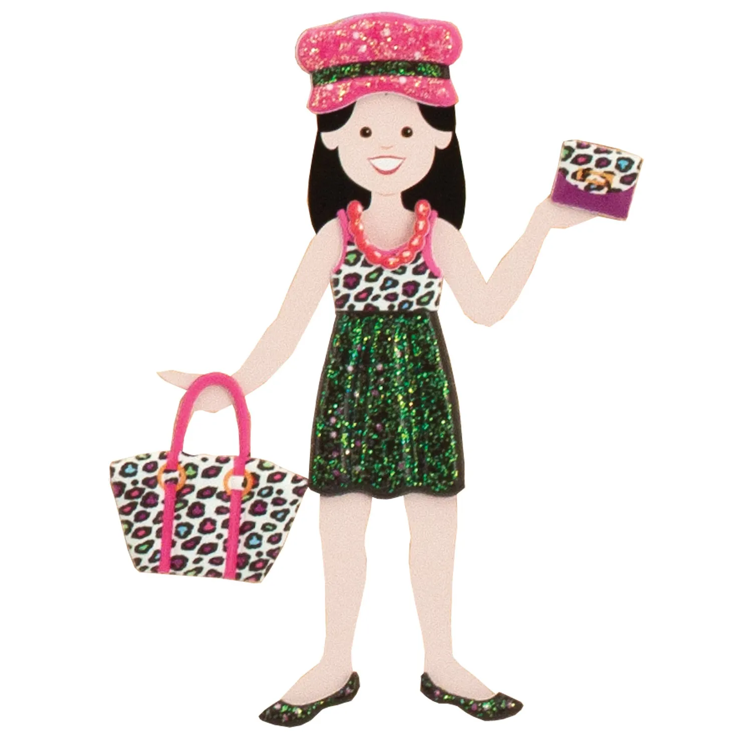 Melissa & Doug Puffy Sticker Activity Book Day of Glamour stickerboek