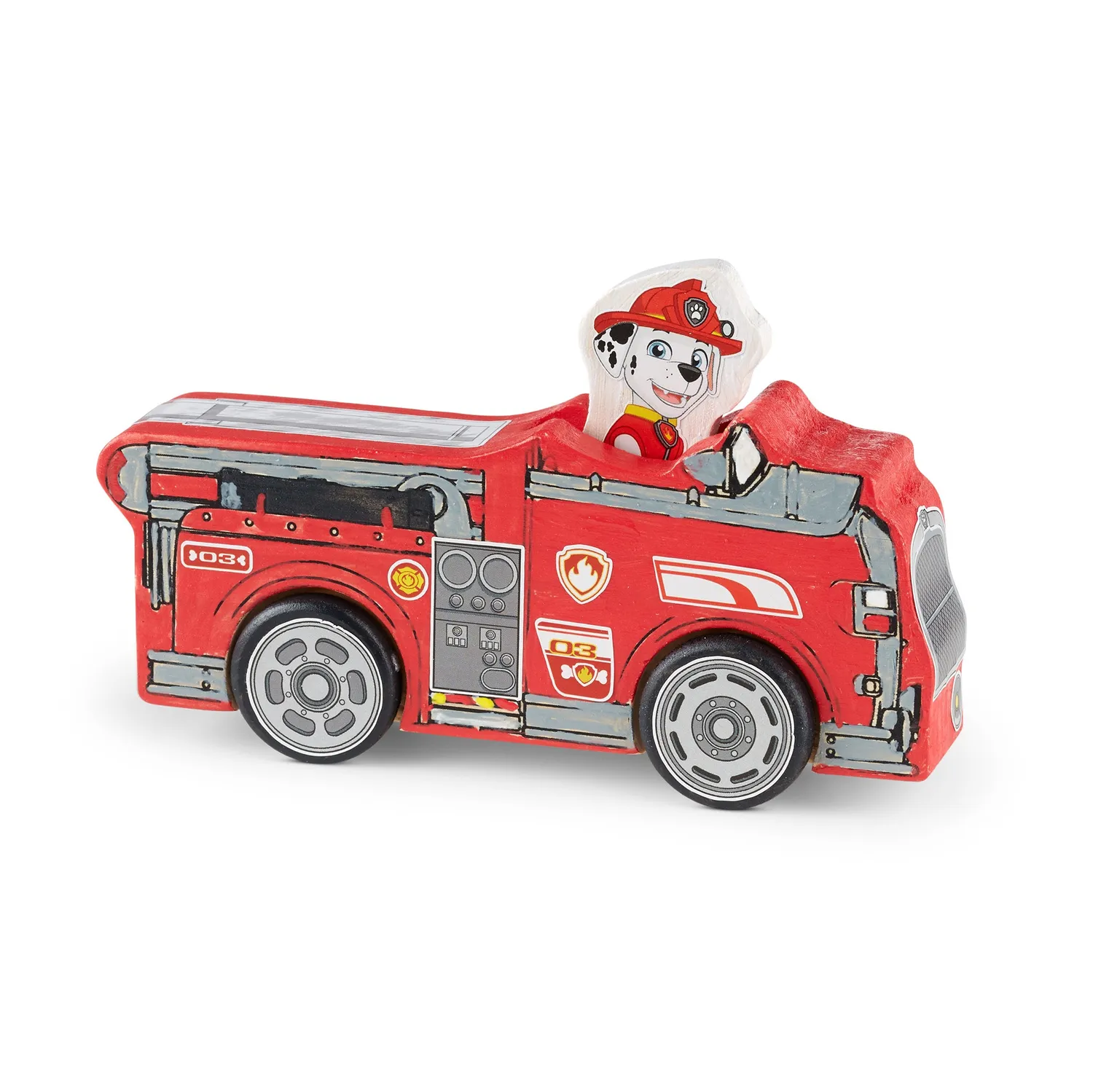 Melissa & Doug PAW Patrol Knutselset houten voertuigen verf
