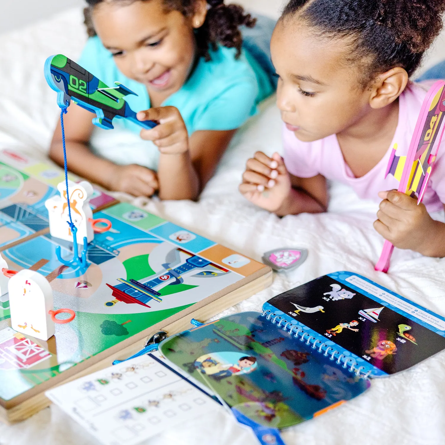 Melissa & Doug PAW Patrol Spy houten speelset meeneemkoffer