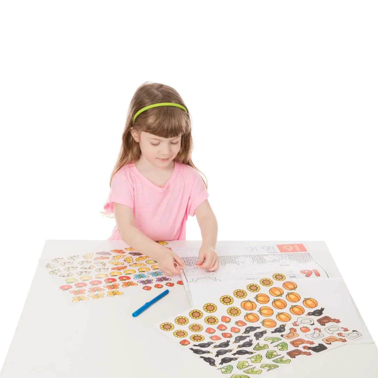Melissa & Doug Numbers activiteitenblok cijfers stickers