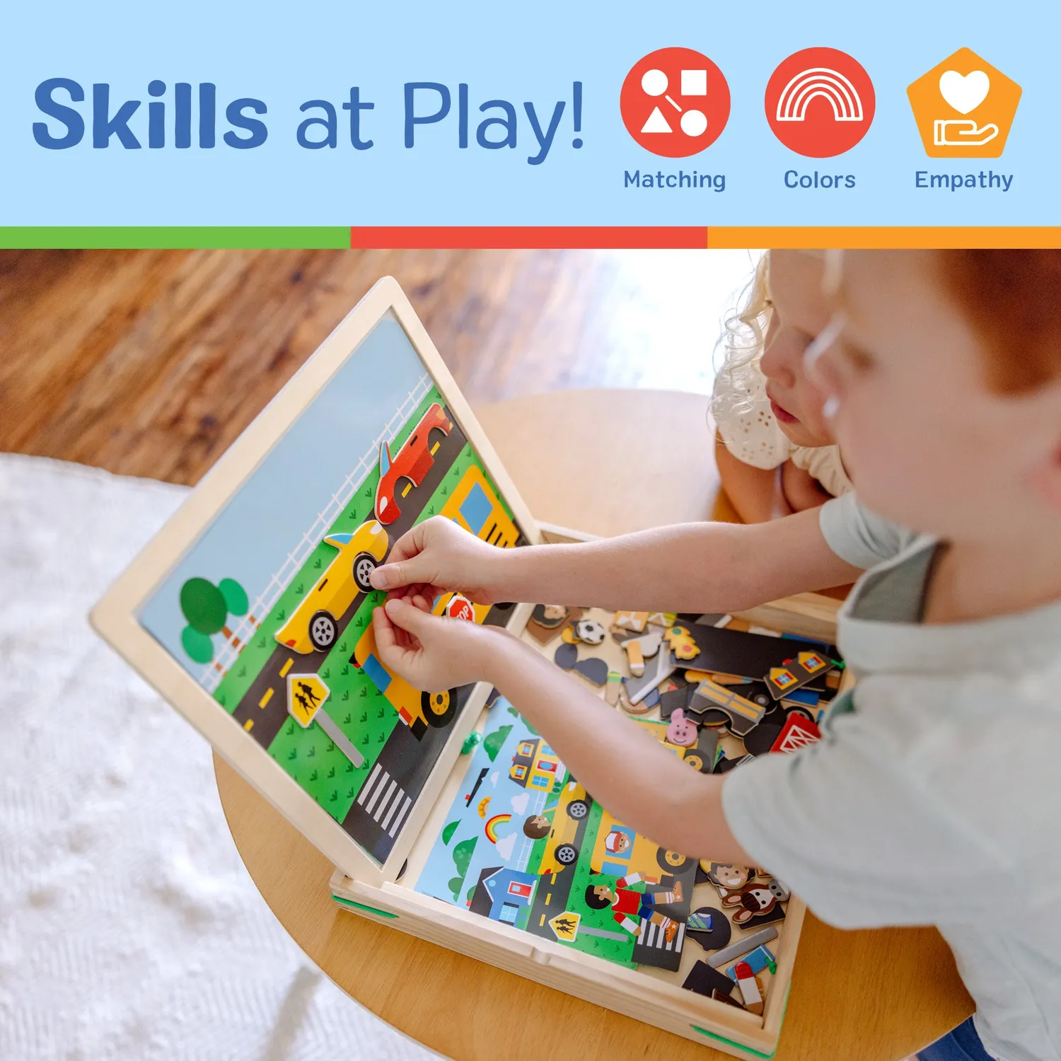 Melissa & Doug Magnetic Matching magnetisch spel 119 delen