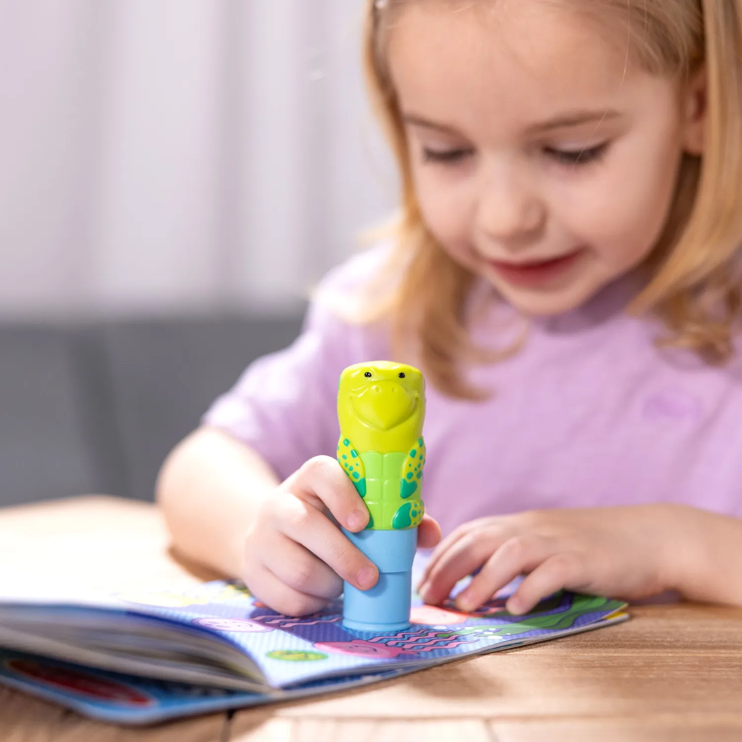 Melissa & Doug Sticker WOW! stickerboek zeeschildpad pad