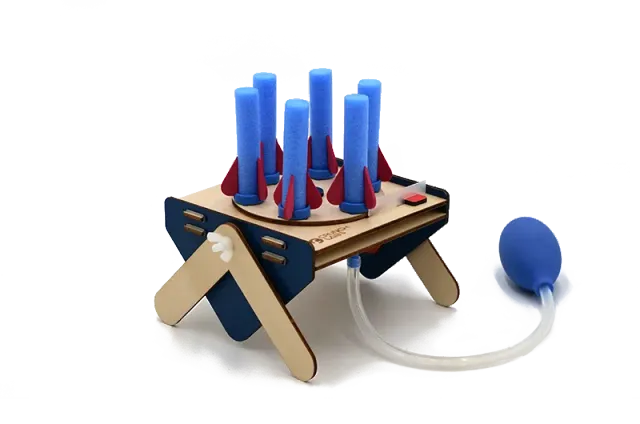 Mark Rober Rocket Revolver bouwpakket luchtdruk