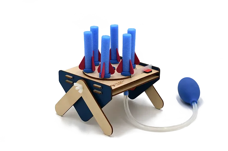 Mark Rober Rocket Revolver bouwpakket luchtdruk