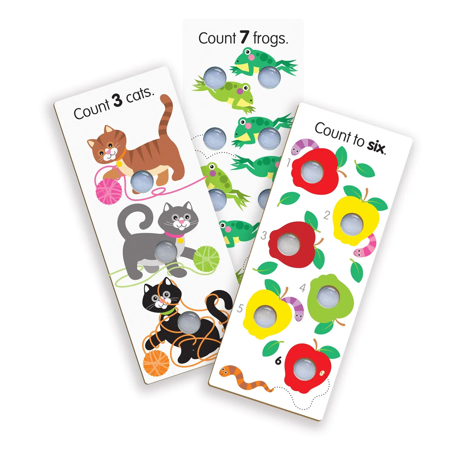 Melissa & Doug Poke-A-Dot Jumbo Number Learning Cards leerkaarten