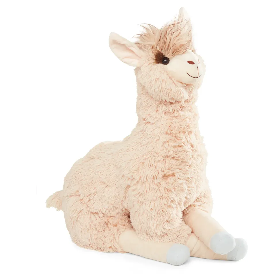 Melissa & Doug Jumbo Llama knuffel groot 66 cm beige