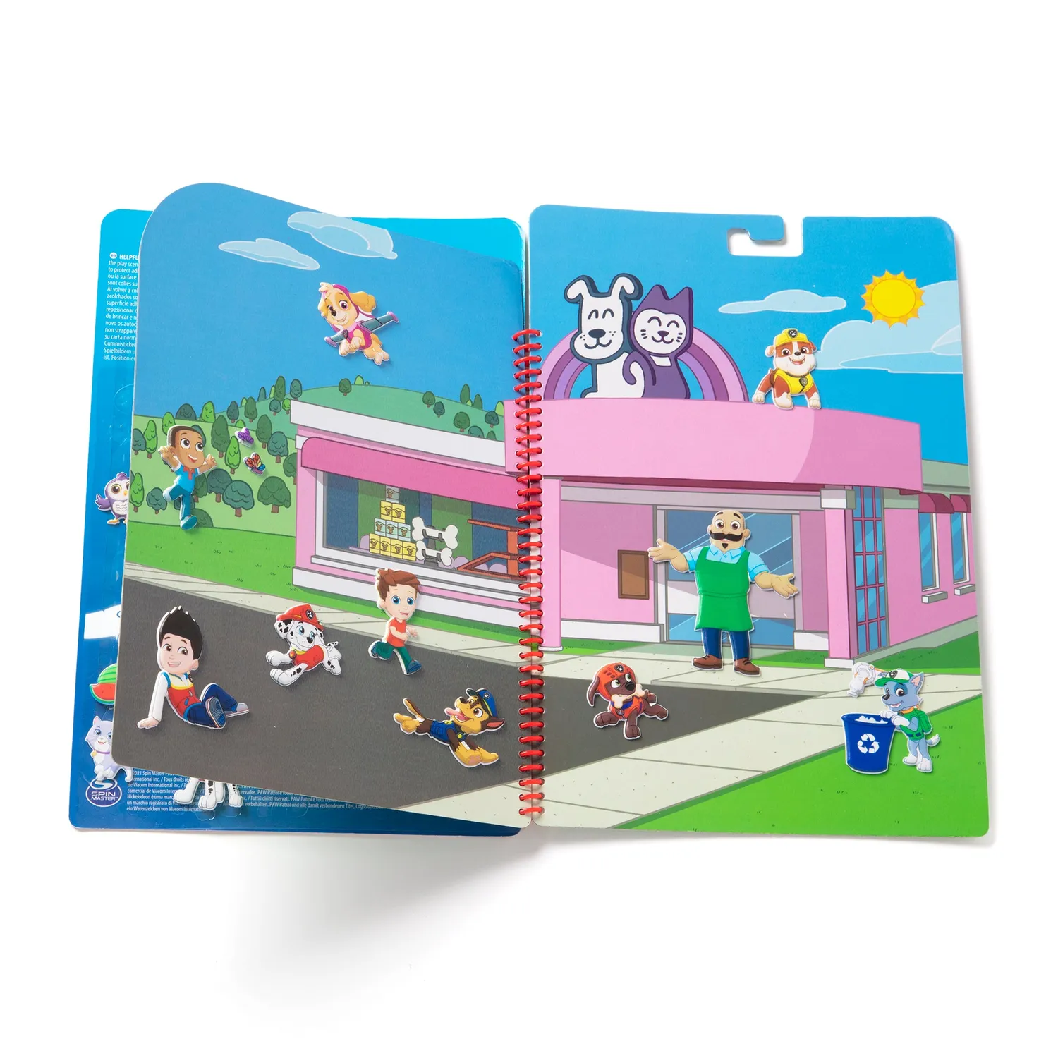 Melissa & Doug PAW Patrol Adventure Bay puffy stickers 31 stuks herbruikbaar