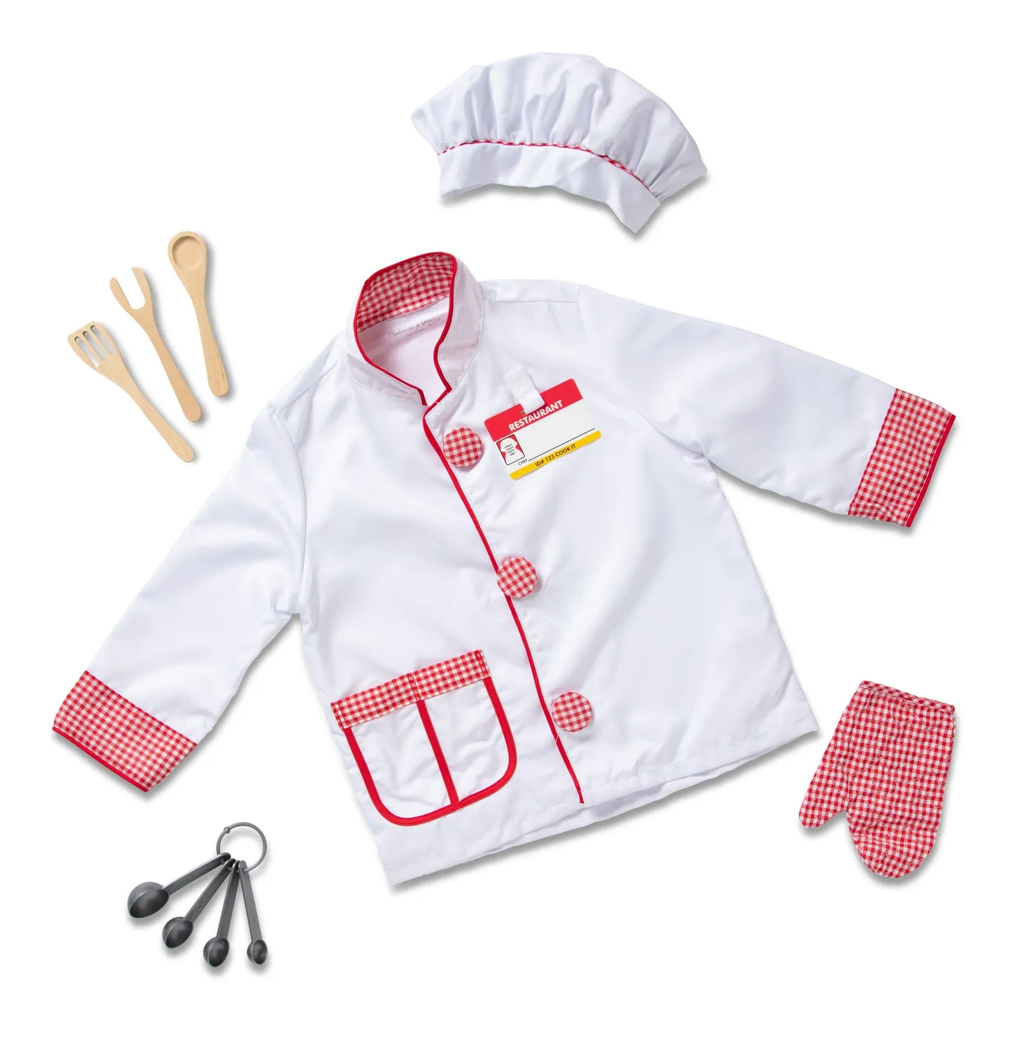 Melissa & Doug Chef Verkleedset kok 3-6 jaar compleet
