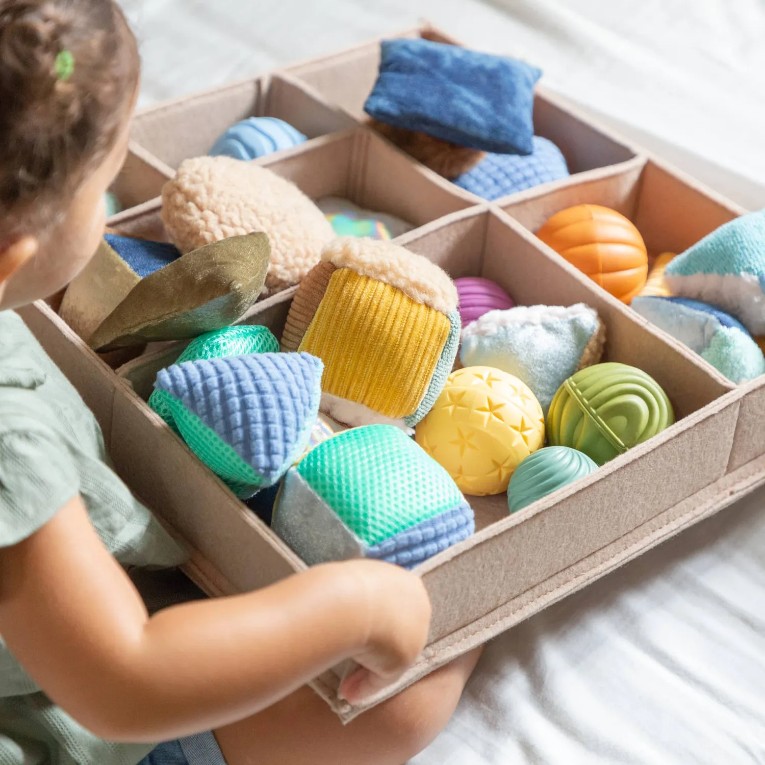 Guidecraft Texture Time peuter STEM kit voelen