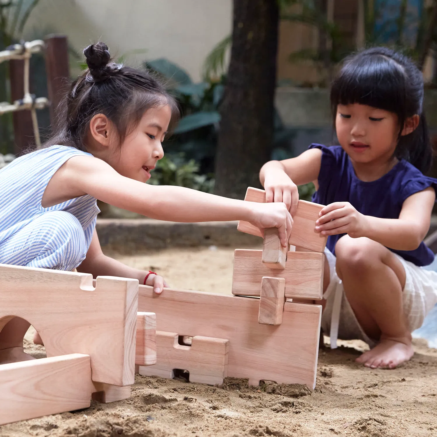 Guidecraft Notch Blocks Set 89 bouwblokken houten