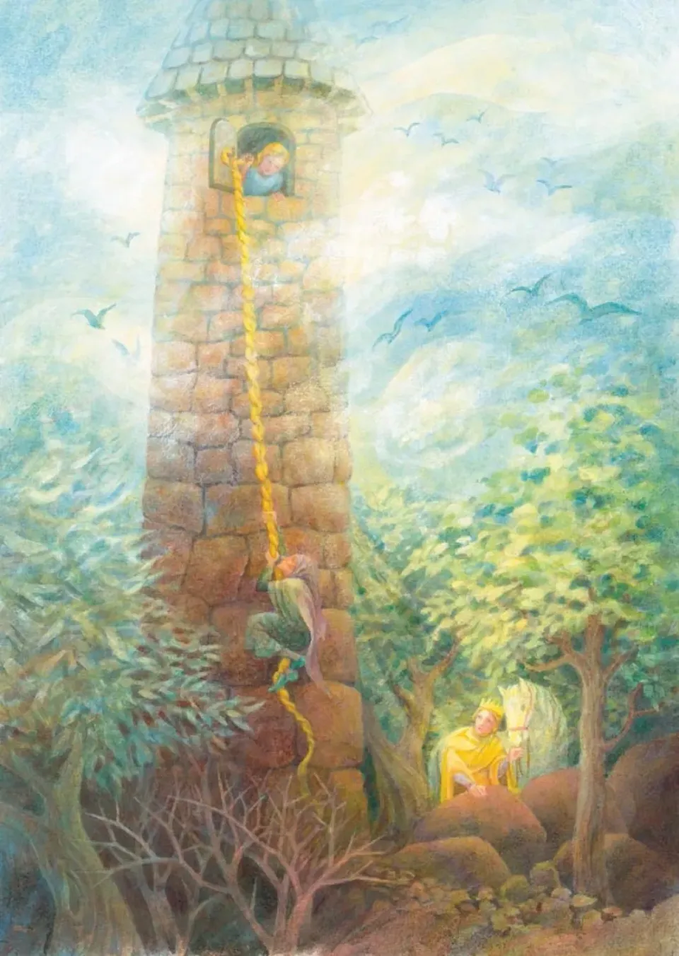 Ginger Fairy Gabriela de Carvalho Rapunzel kaart 10x15