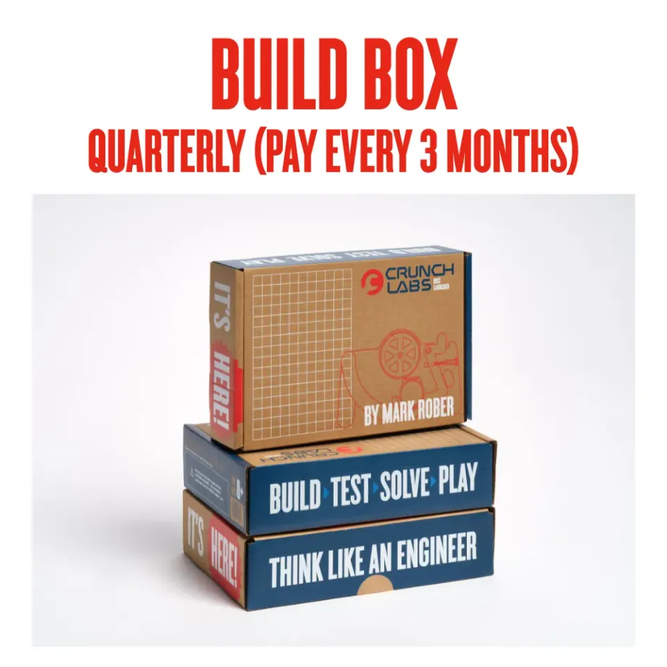 Mark Rober Build Box bouwdoos kwartaal 3 boxen 8+