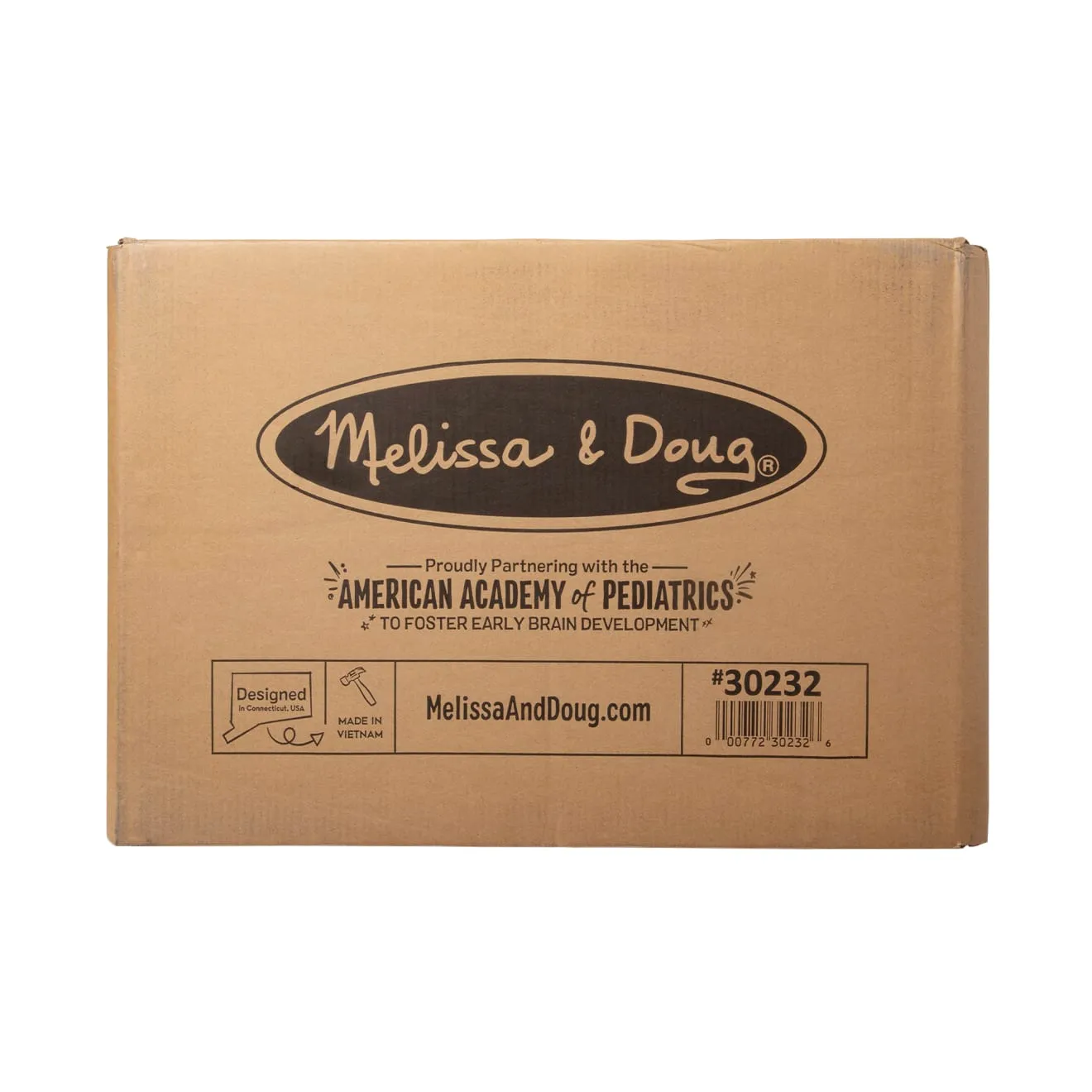 Melissa & Doug Child's Lift-Top kinderbureau espresso met stoel
