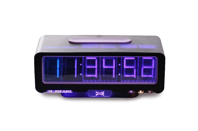 Mark Rober CrunchLabs Nixie Clock Oscillator bouwpakket