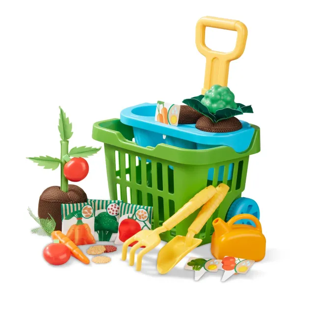Melissa & Doug Let’s Explore moestuin speelset 31-delig