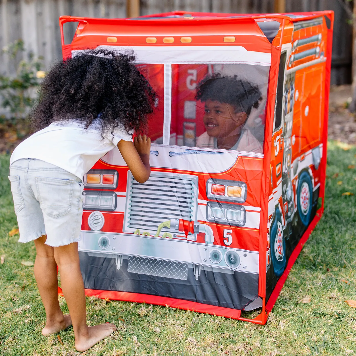 Melissa & Doug Fire Truck speeltent brandweer 3+ jaar