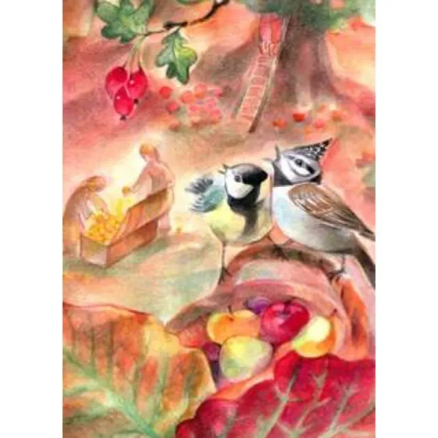 Ginger Fairy Marie-Laure Viriot Herfst Kaart 10x15 cm