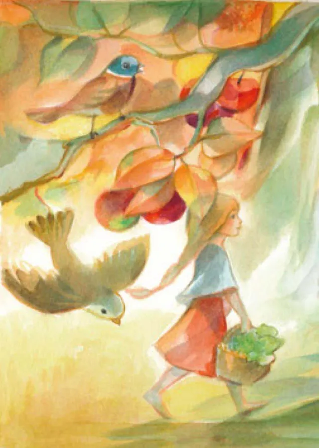 Ginger Fairy Marie-Laure Viriot Onderweg kaart 10x15