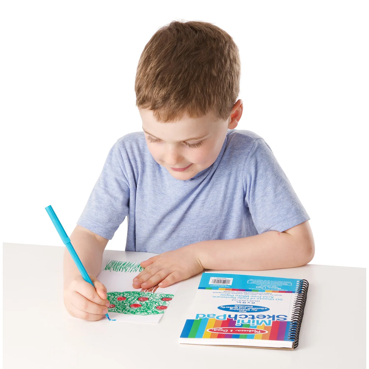 Melissa & Doug Mini Sketch Pad schetsblok 3 stuks tekenpapier