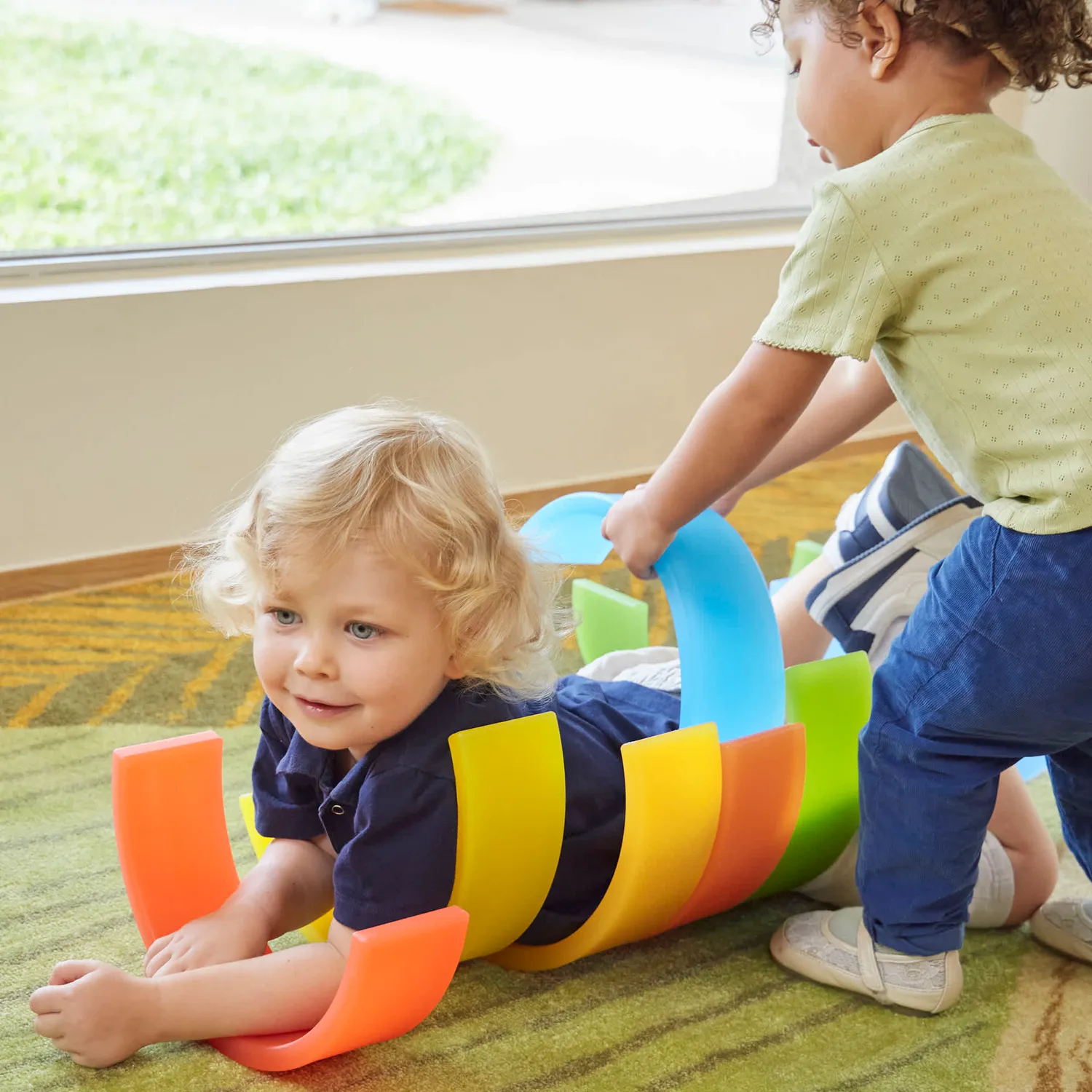 Guidecraft Discovery Rainbow bogen en tunnels 10 stuks licht