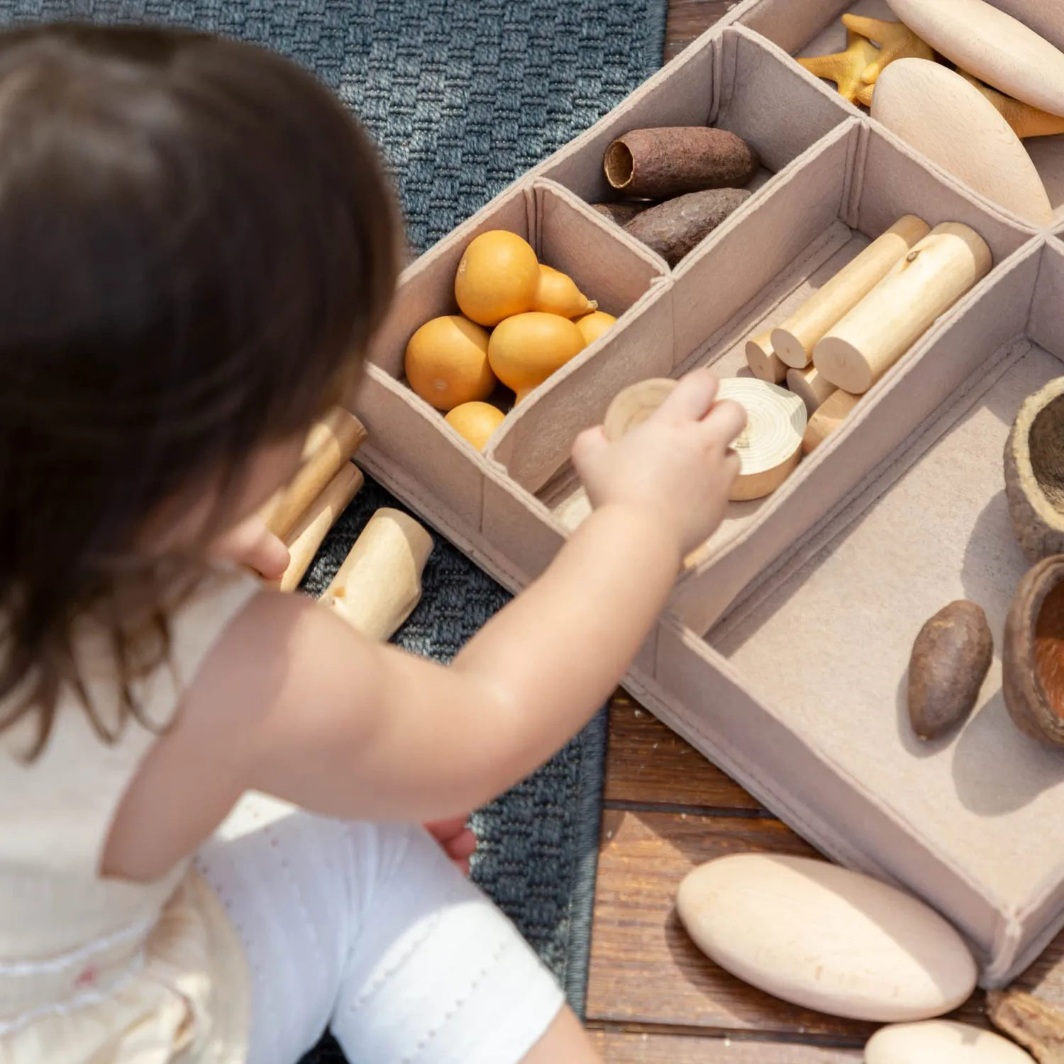 Guidecraft Nature's Geometry peuter ontdekset STEM natuurlijk