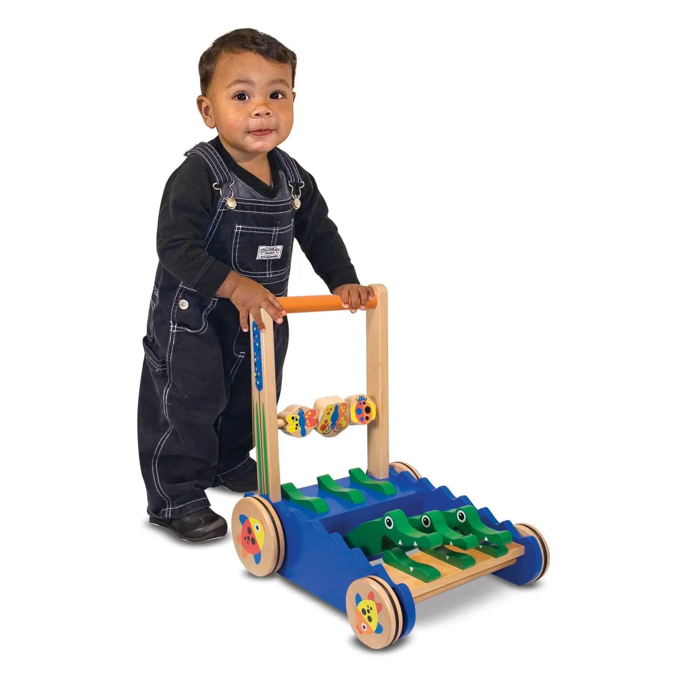 Melissa & Doug Chomp & Clack Alligator duwspeelgoed