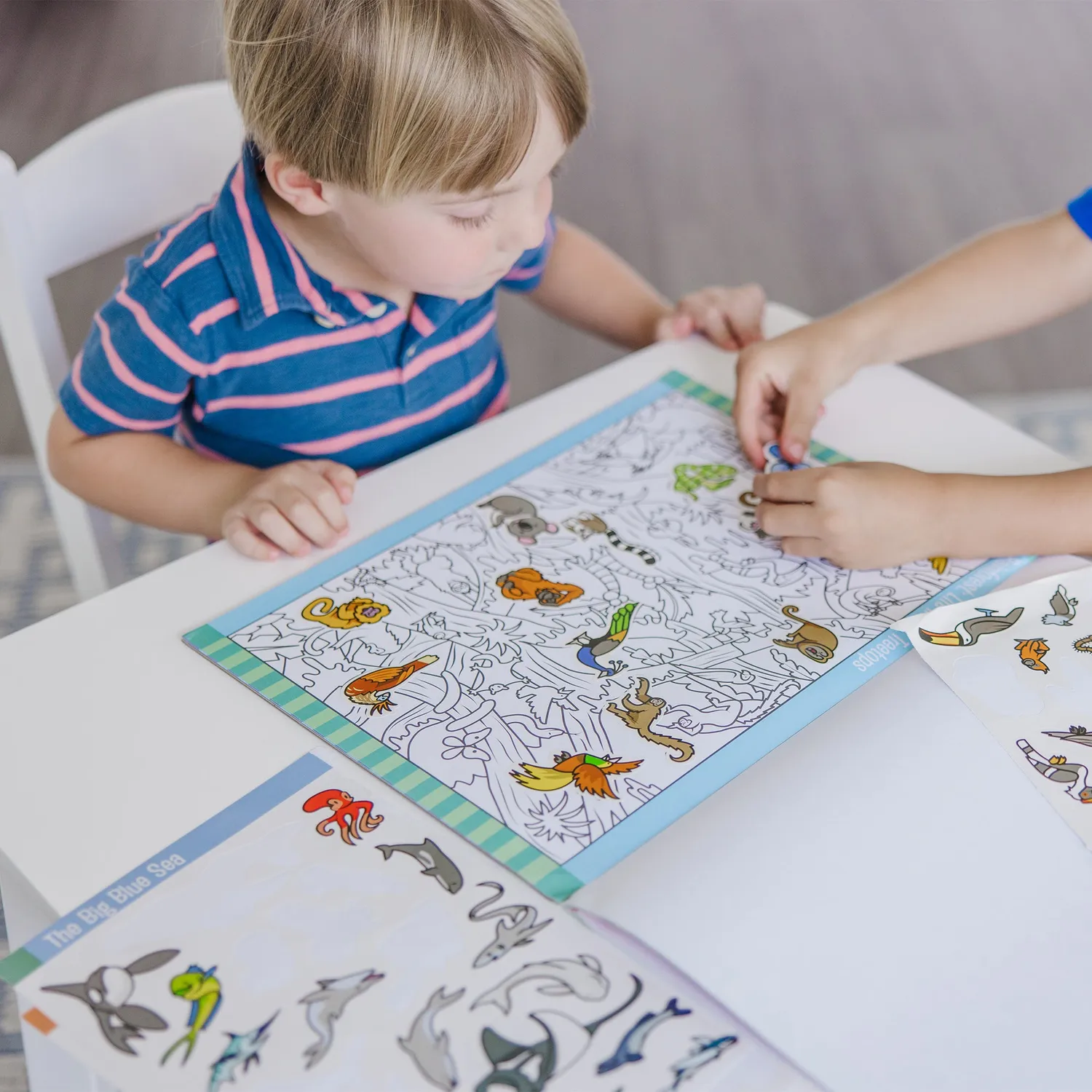 Melissa & Doug Seek & Find Animals stickerboek dieren 400 stickers