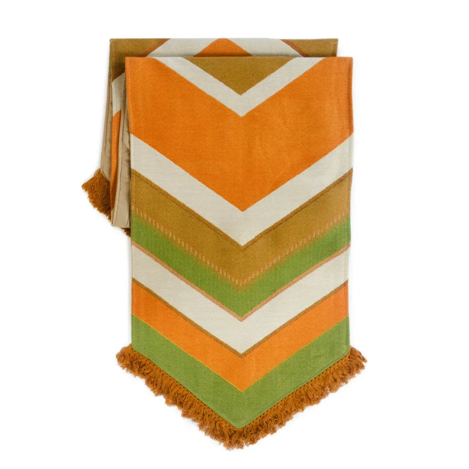 Guidecraft Earth-Toned Decorative Runner loper 163 cm