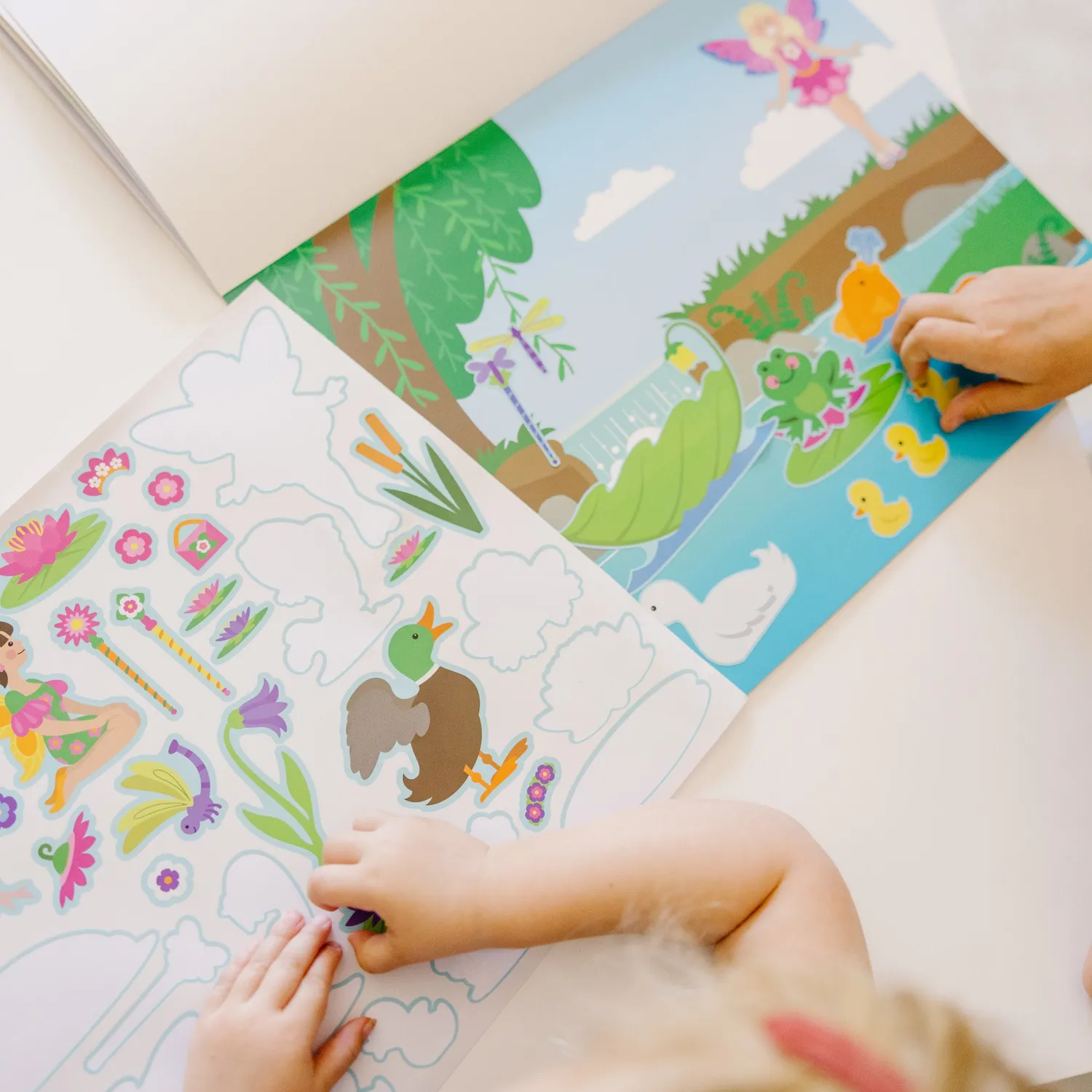 Melissa & Doug Fairies herbruikbare stickerpad 165+ stickers