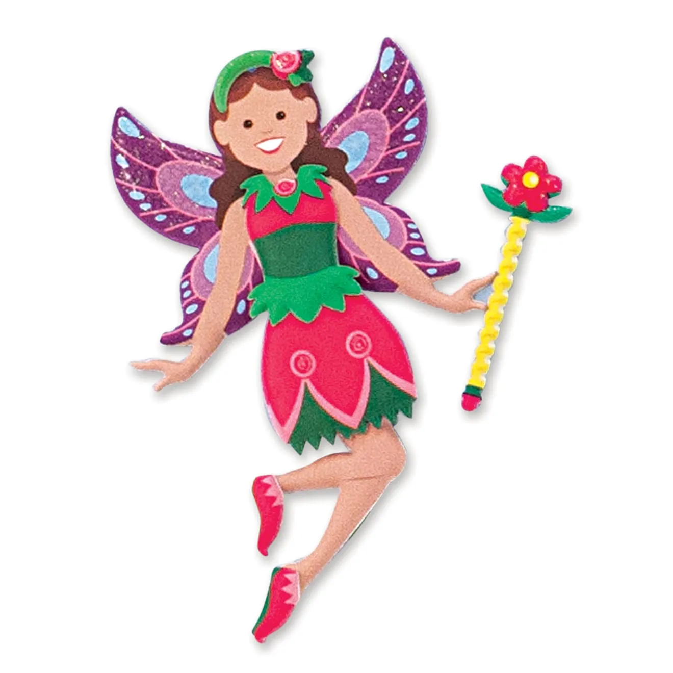 Melissa & Doug Puffy Stickers Play Set Fairy stickers 75 stuks