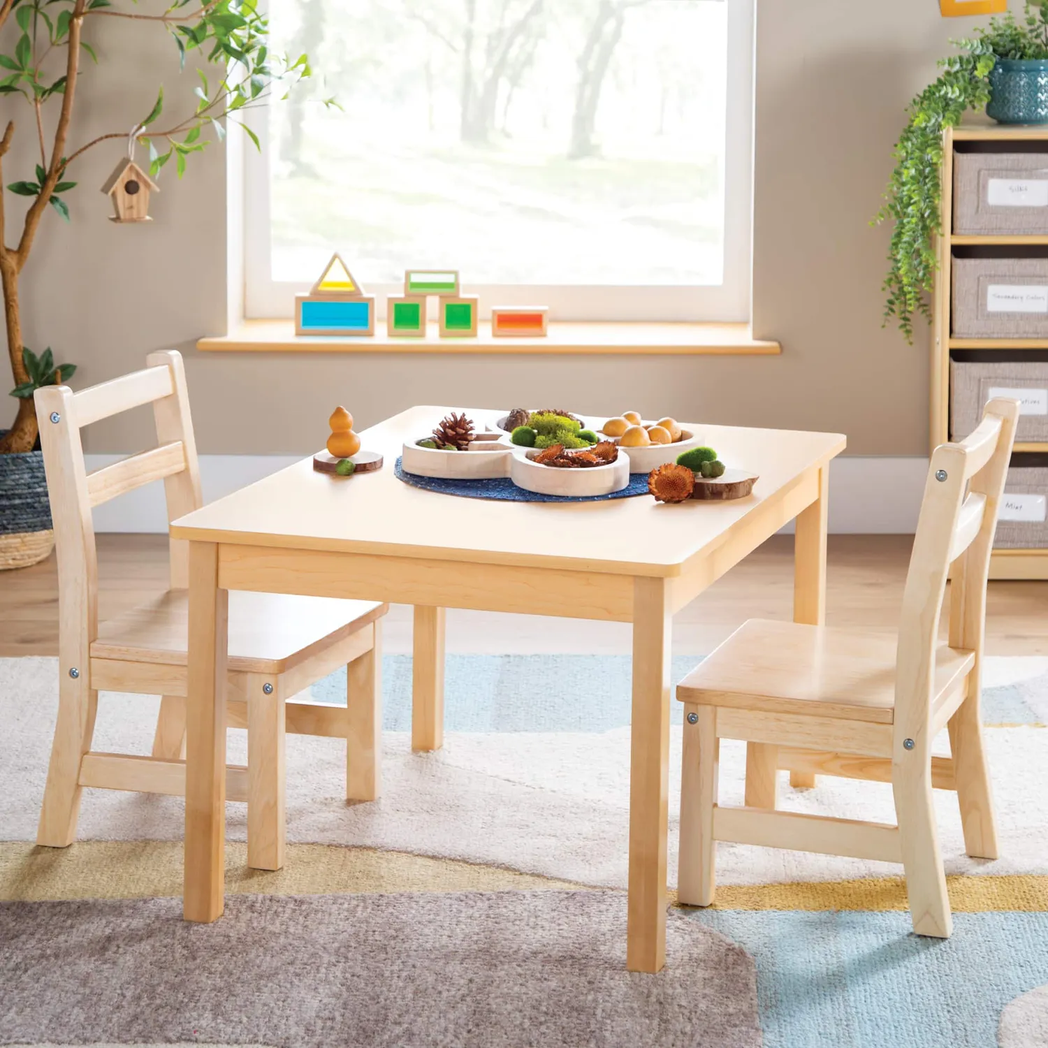 Guidecraft EdQ Classroom Rectangle Table 24x30 kindertafel hout