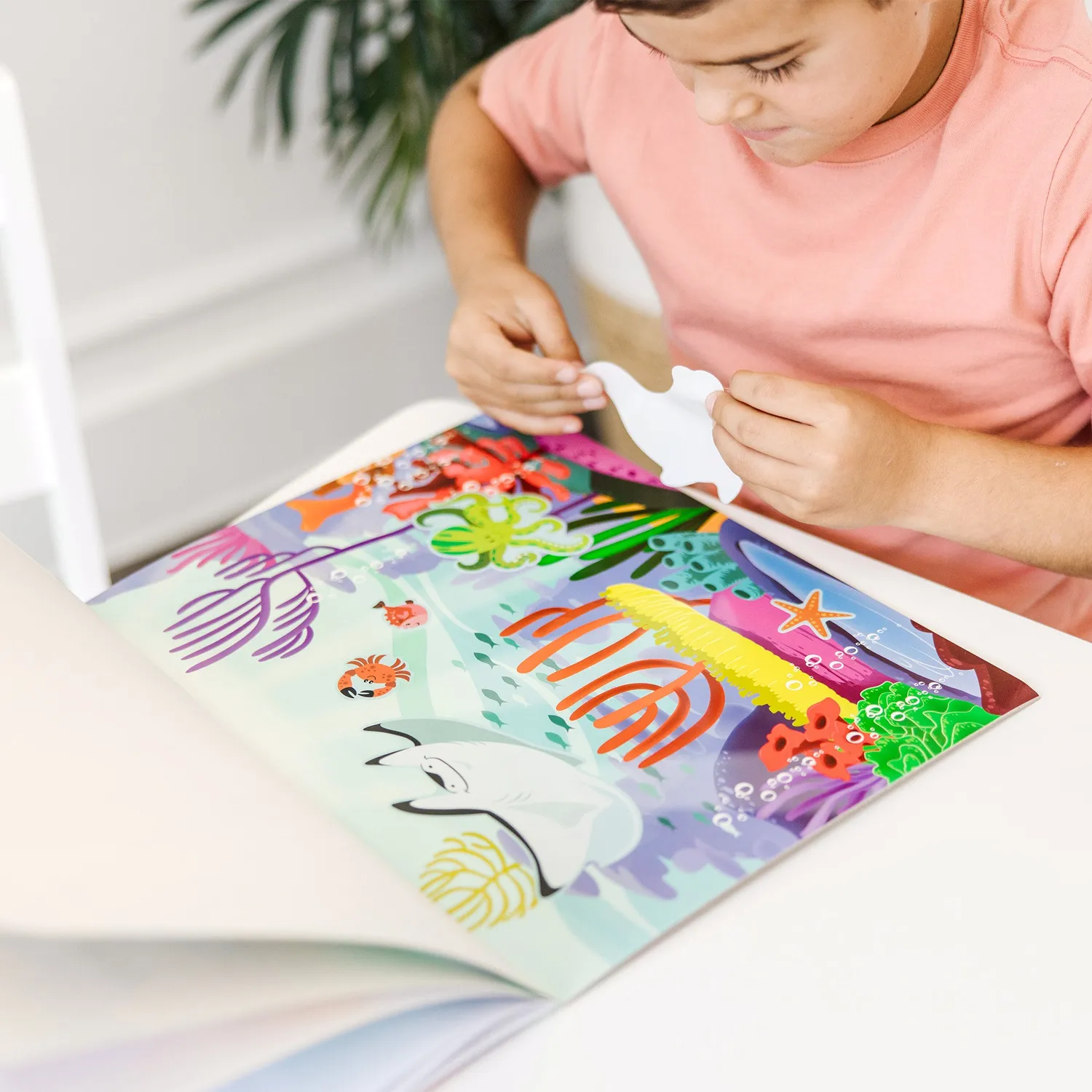 Melissa & Doug Under the Sea stickers herbruikbaar 245